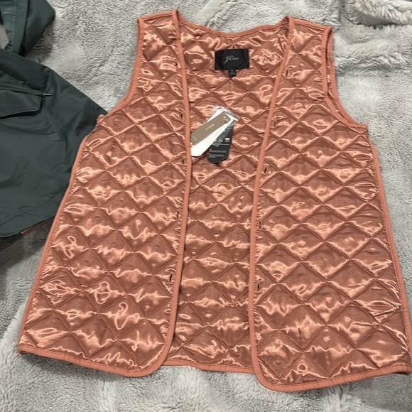 J.Crew Satin Nylon Jacket w/Removable Liner - Picture 12 of 13